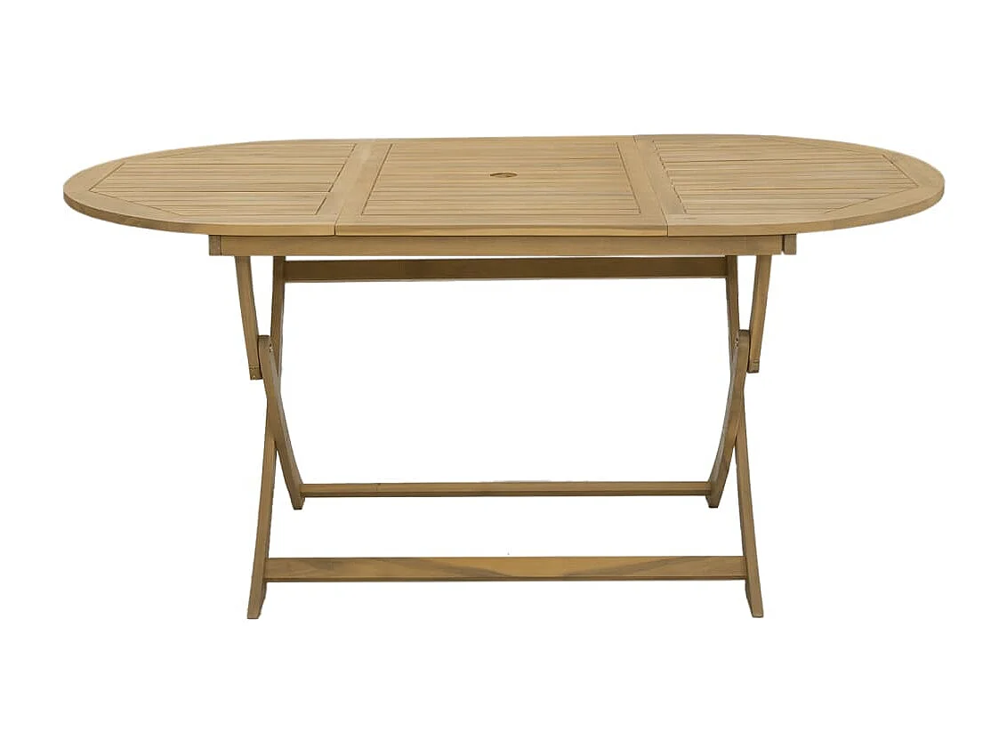Elviira  Ensemble à manger de jardin 9 pcs bois d'acacia solide