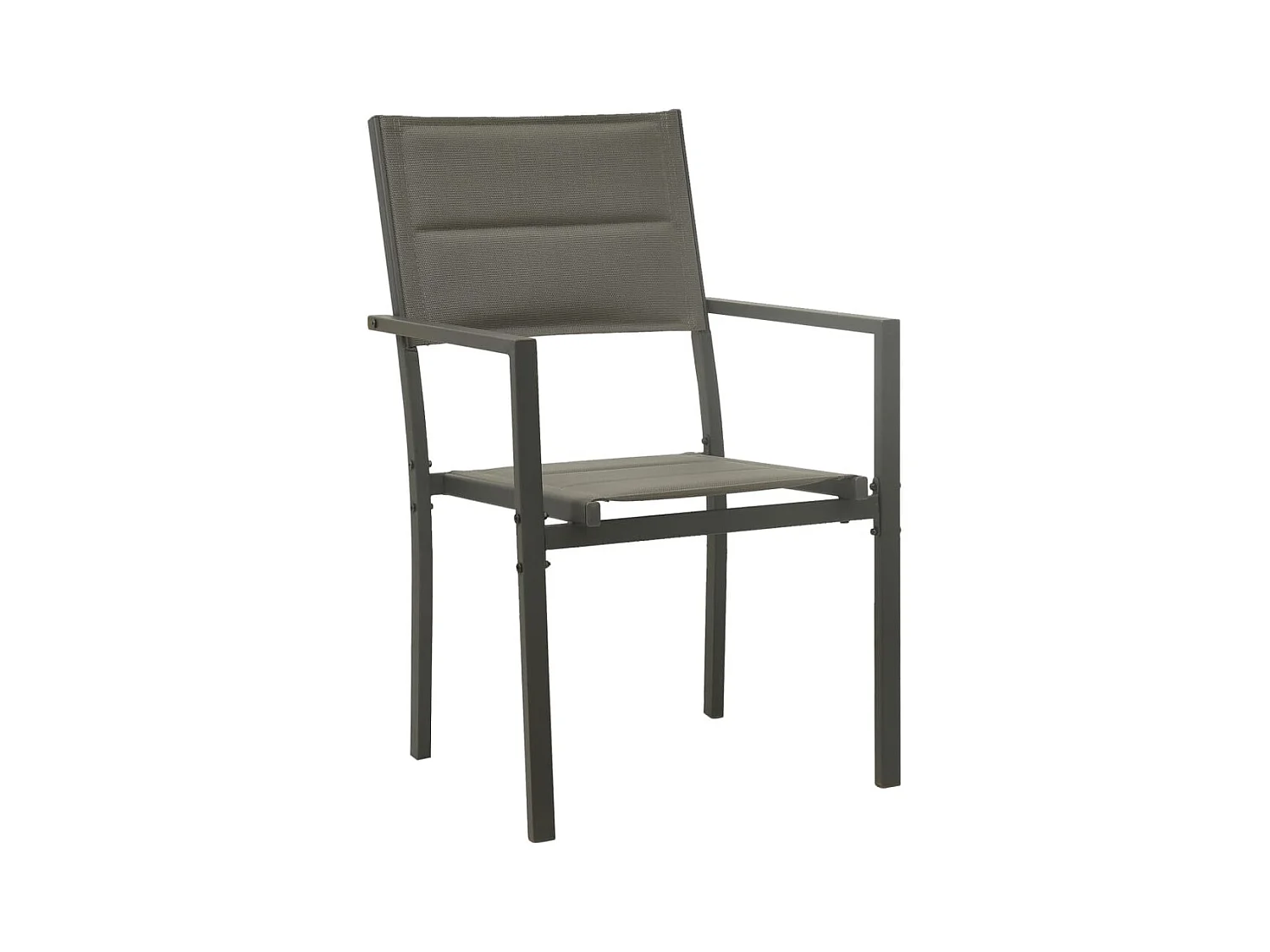 Dole  3-delige Tuinset textileen en staal zwart