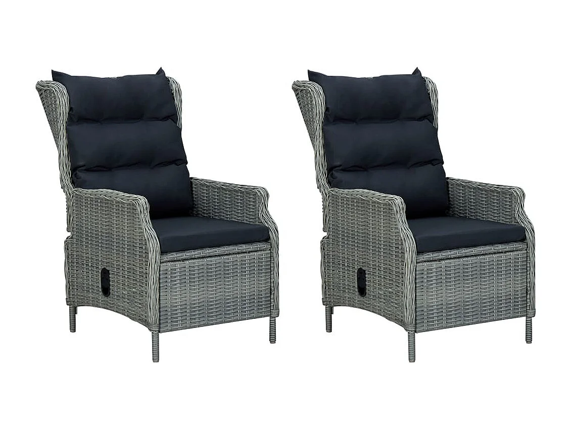 Sadullah  Ensemble à manger de jardin 3 pcs Gris clair