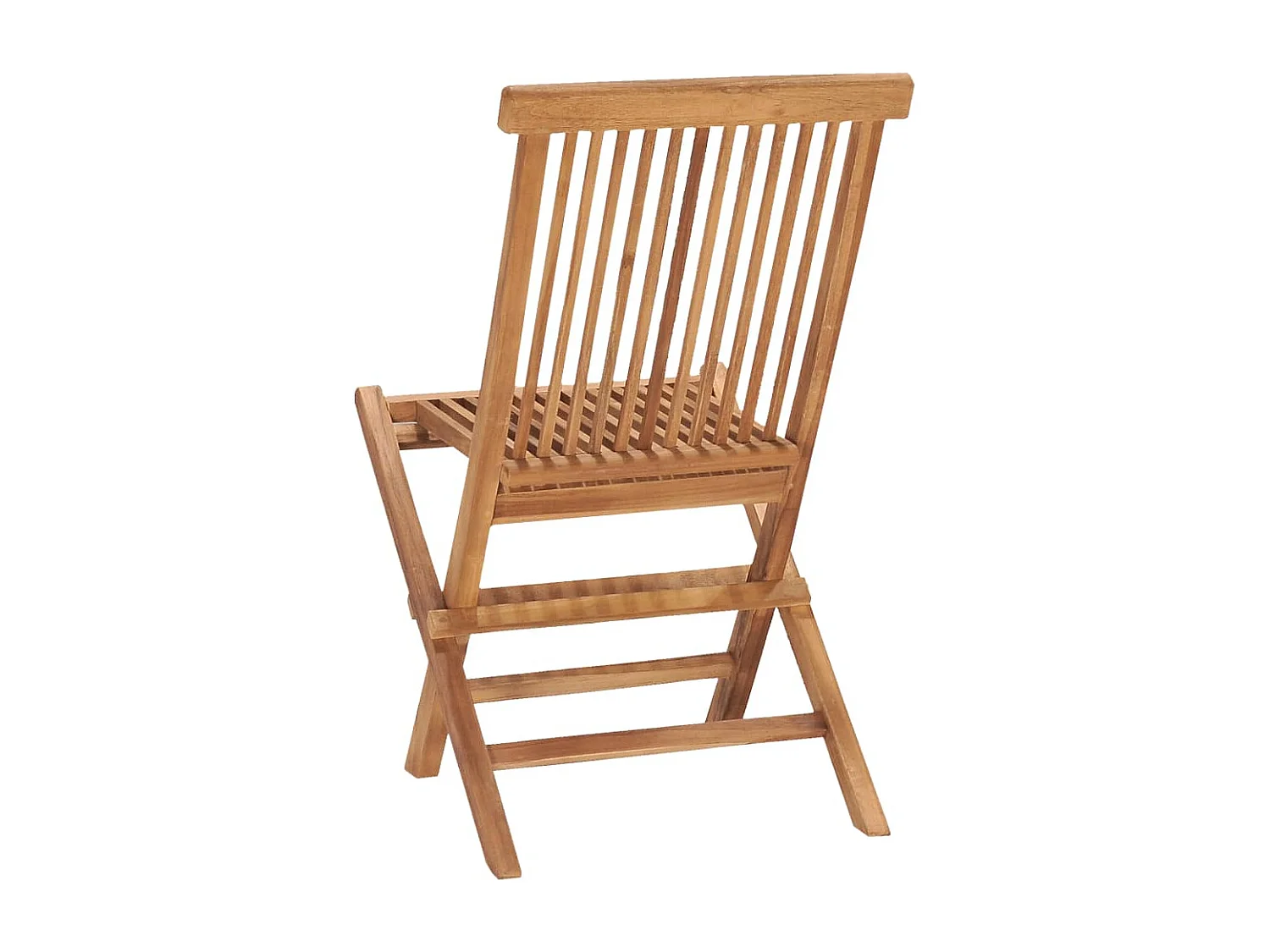 Glabbeek  Set de comedor de jardín plegable 7 pzas madera maciza de teca