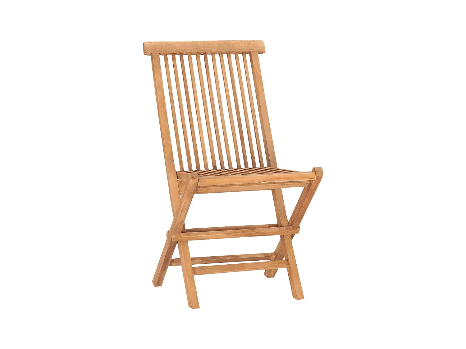 Grimlaug  Ensemble à manger d'extérieur pliable avec coussin 3 pcs Teck