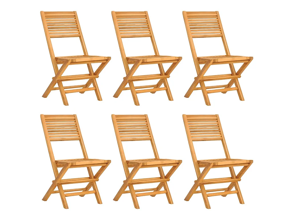 Rianka  Ensemble à manger de jardin 7 pcs Bois de teck solide