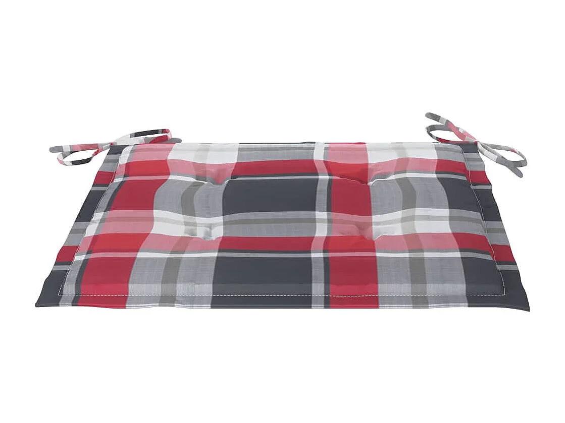 Tigard  Ensemble à manger d'extérieur pliable avec coussin 3 pcs Teck