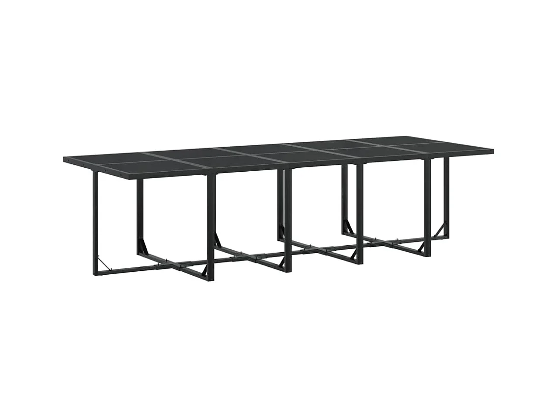 Suze  11-delige Tuinset textileen zwart