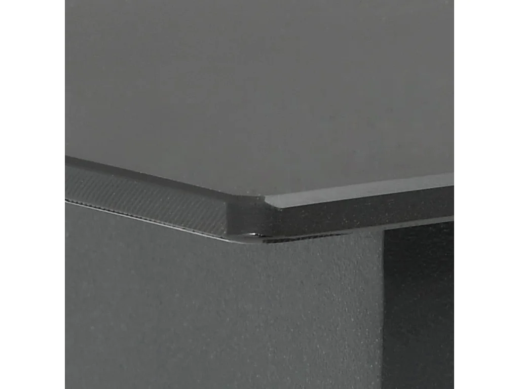 Bjornir  3-delige Tuinset PVC-rattan zwart