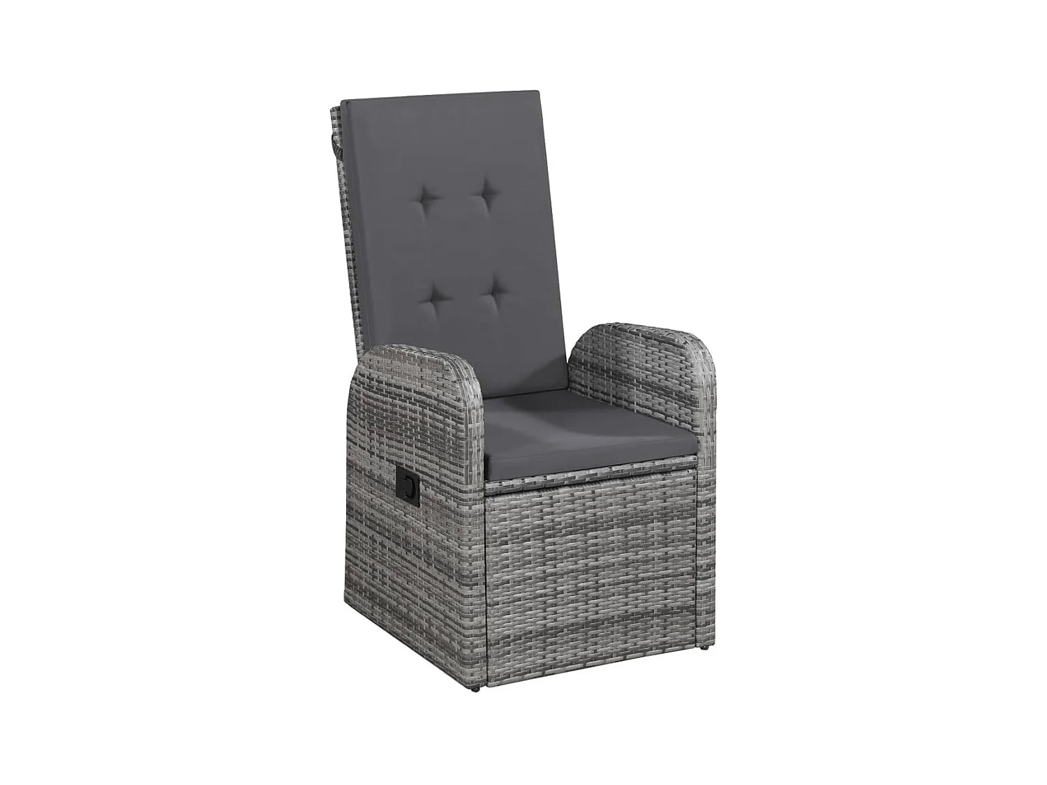 Yrien  Ensemble à manger de jardin 9 pcs Gris