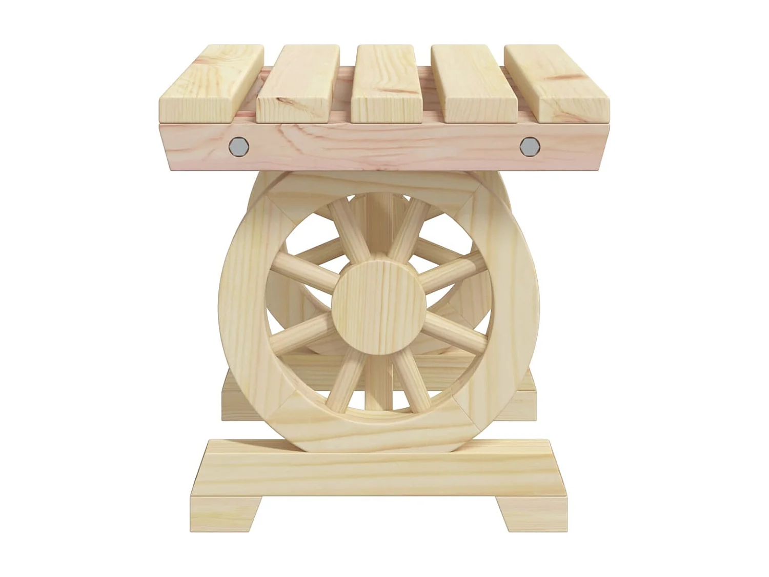 Berthe  Ensemble à manger de jardin 5 pcs bois de sapin massif