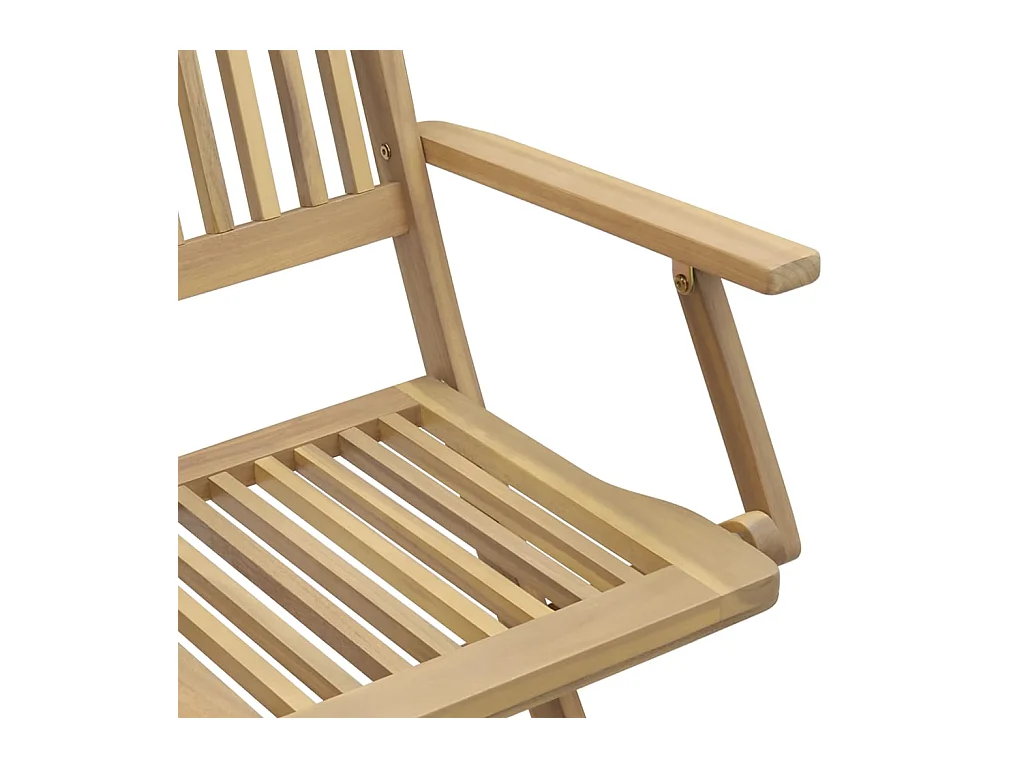 Elviira  Ensemble à manger de jardin 7 pcs Bois d'acacia solide