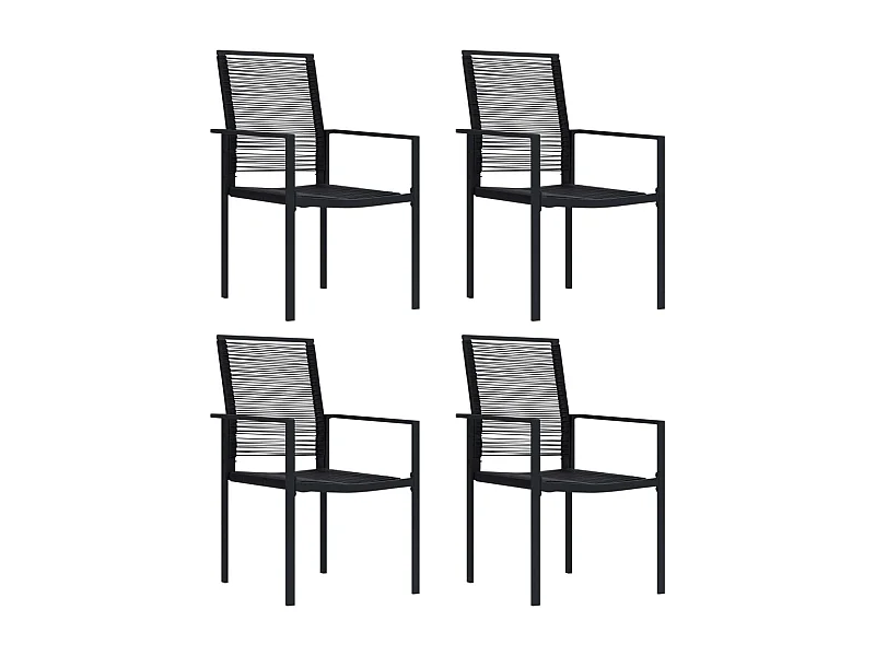 Léon-François  Juego de comedor de jardín 5 piezas