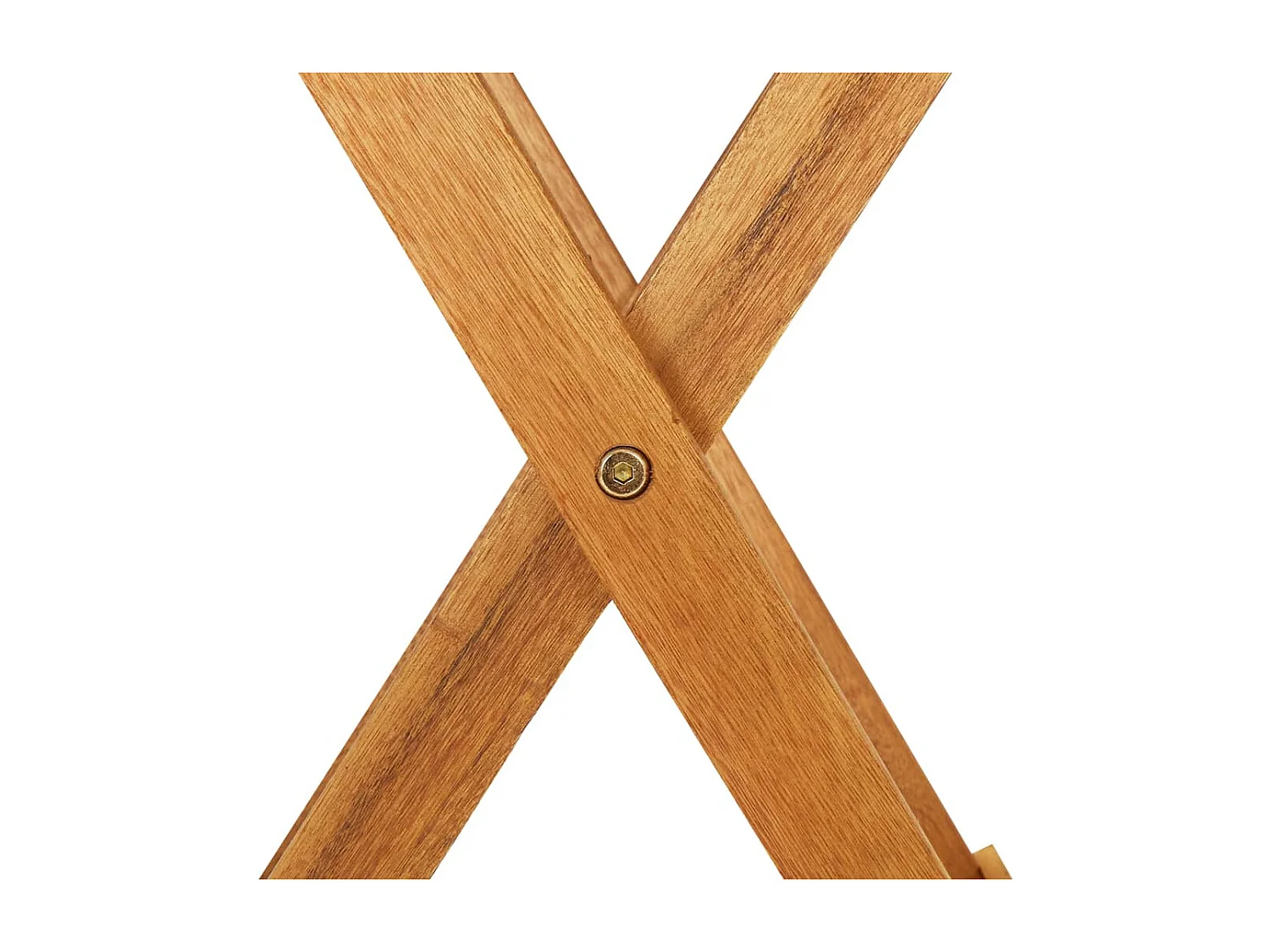 Aghaboe  Ensemble à manger de jardin pliable 3 pcs Bois d'acacia solide