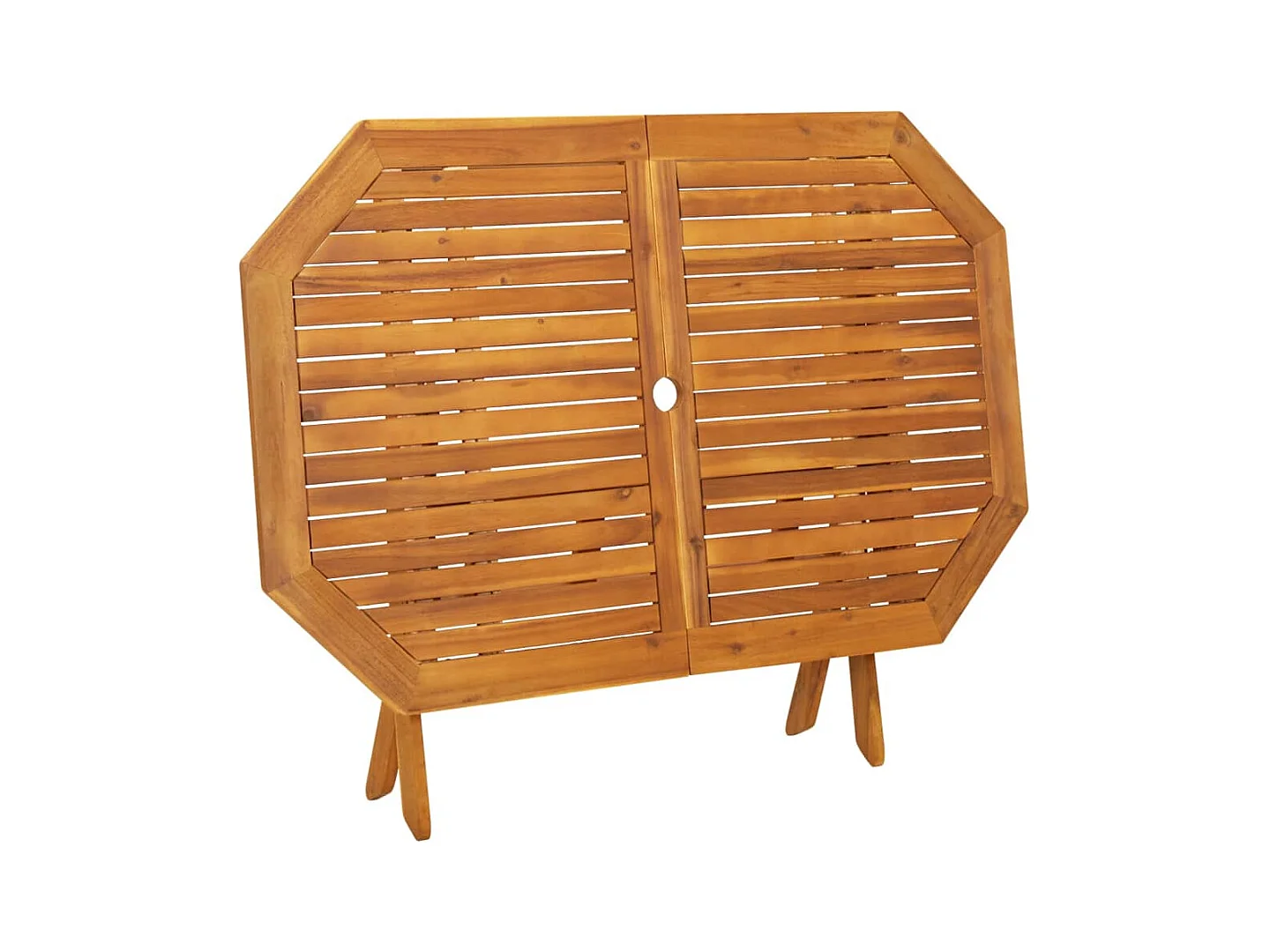 Margot-Claire  Ensemble à manger de jardin 5 pcs Bois d'acacia solide