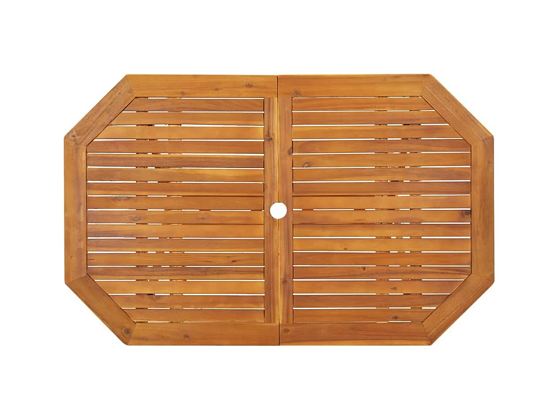 Margot-Claire  Ensemble à manger de jardin 5 pcs Bois d'acacia solide