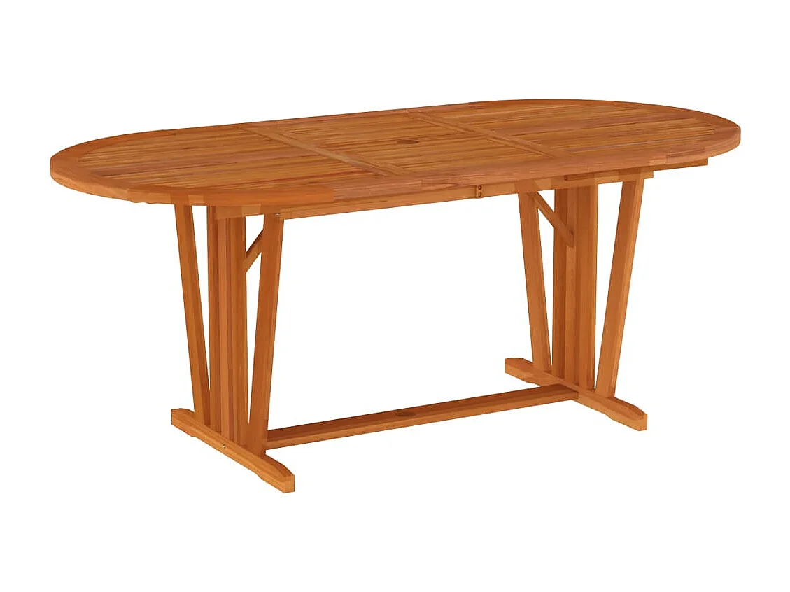 Tjalja  Ensemble à manger de jardin 5 pcs Bois d'eucalyptus massif