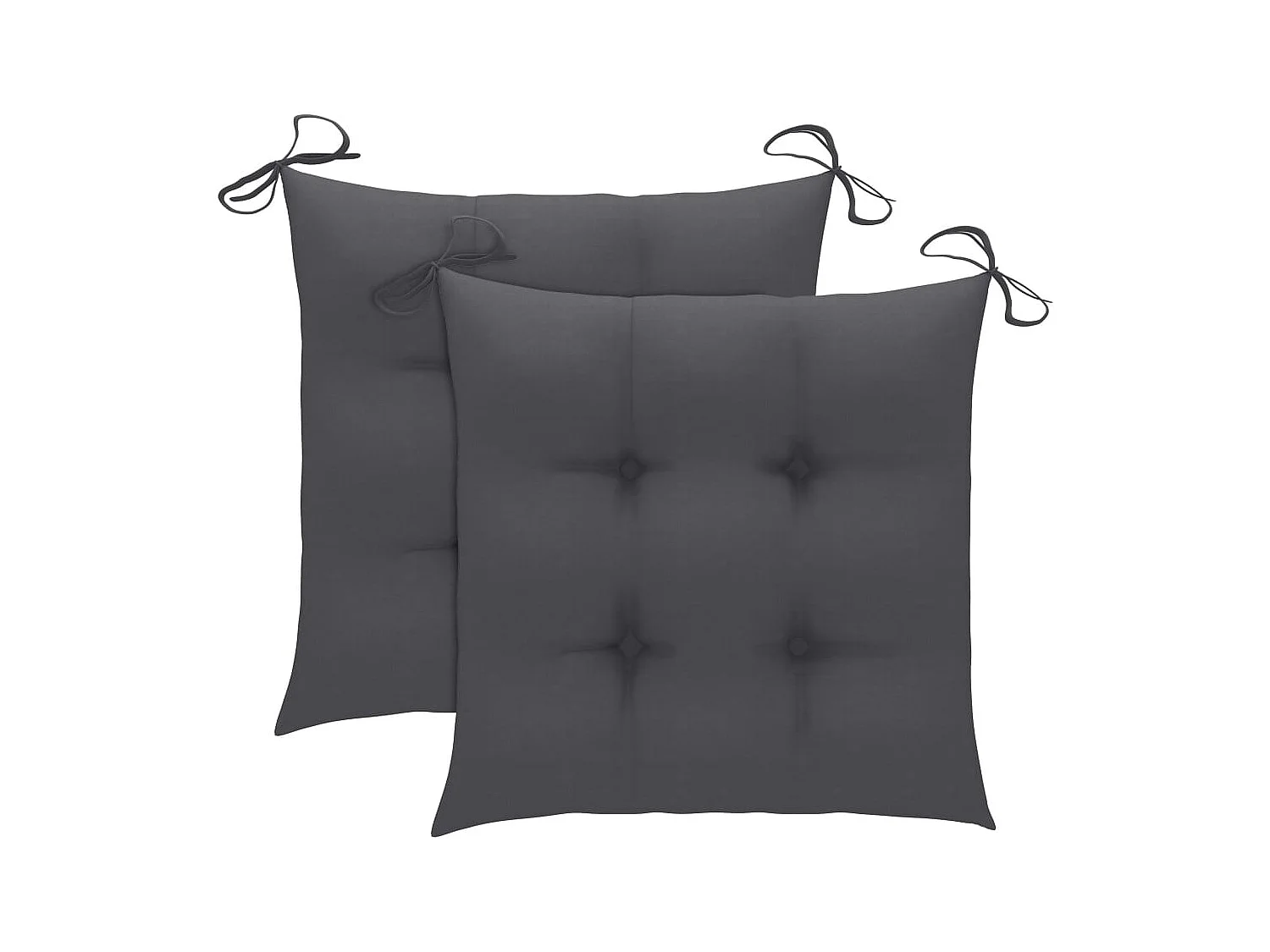 Xylmir  Ensemble à manger d'extérieur pliable avec coussin 3 pcs Teck