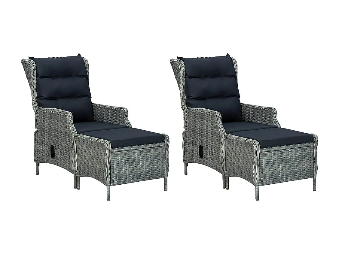 Chakib  Ensemble à manger de jardin 7 pcs Gris clair