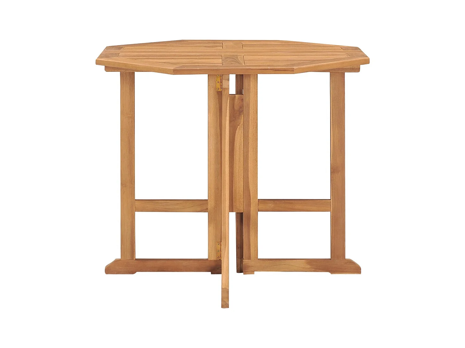 Glabbeek  5-delige Tuinset inklapbaar massief teakhout