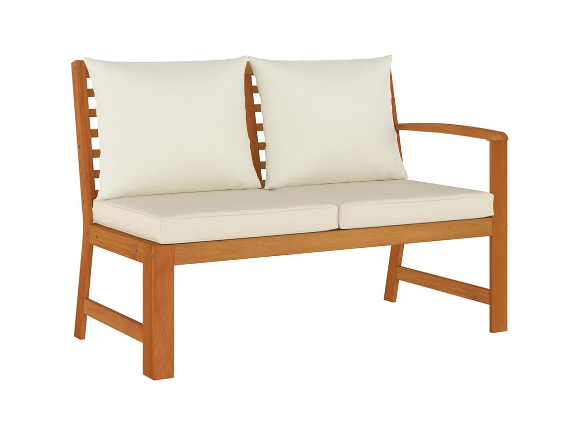 Talence  Ensemble à manger de jardin 6 pcs avec coussins Bois d'acacia