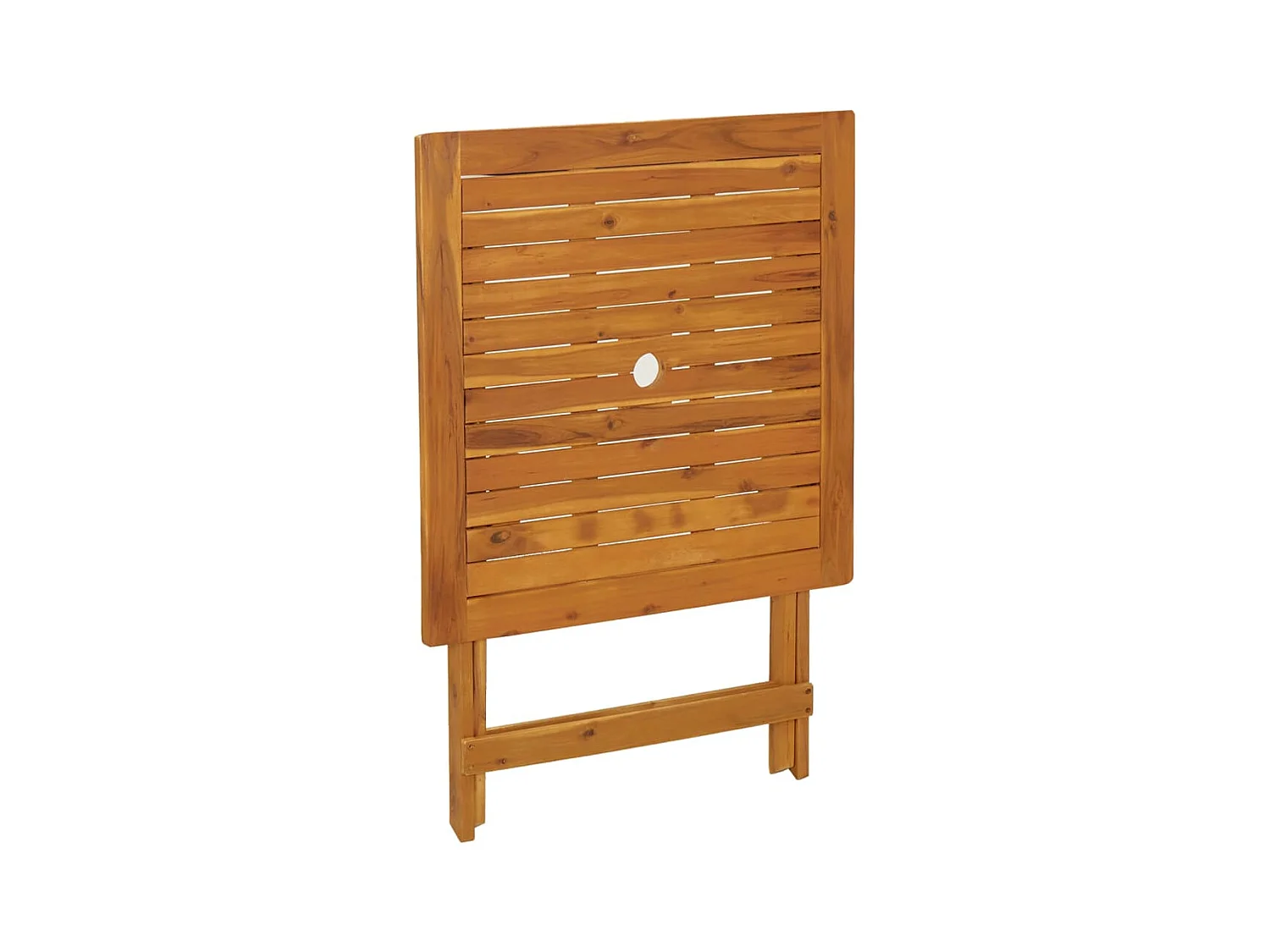 Aghaboe  Ensemble à manger de jardin pliable 3 pcs Bois d'acacia solide