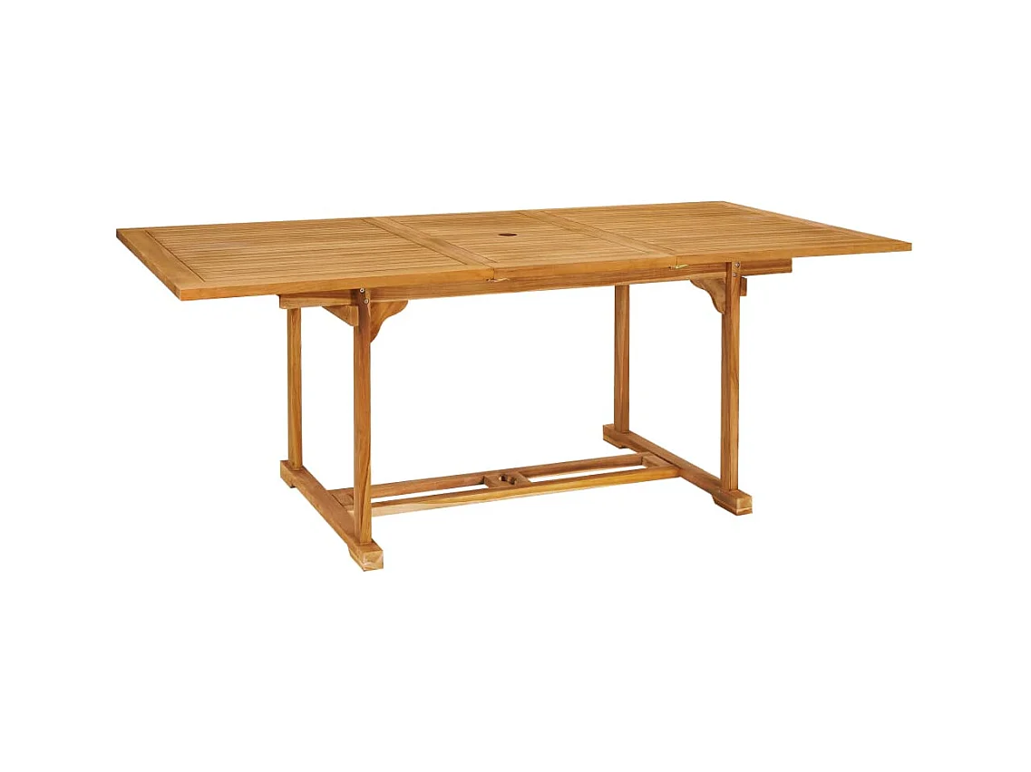 Ray Alan  Ensemble à manger de jardin 7 pcs Bois de teck massif