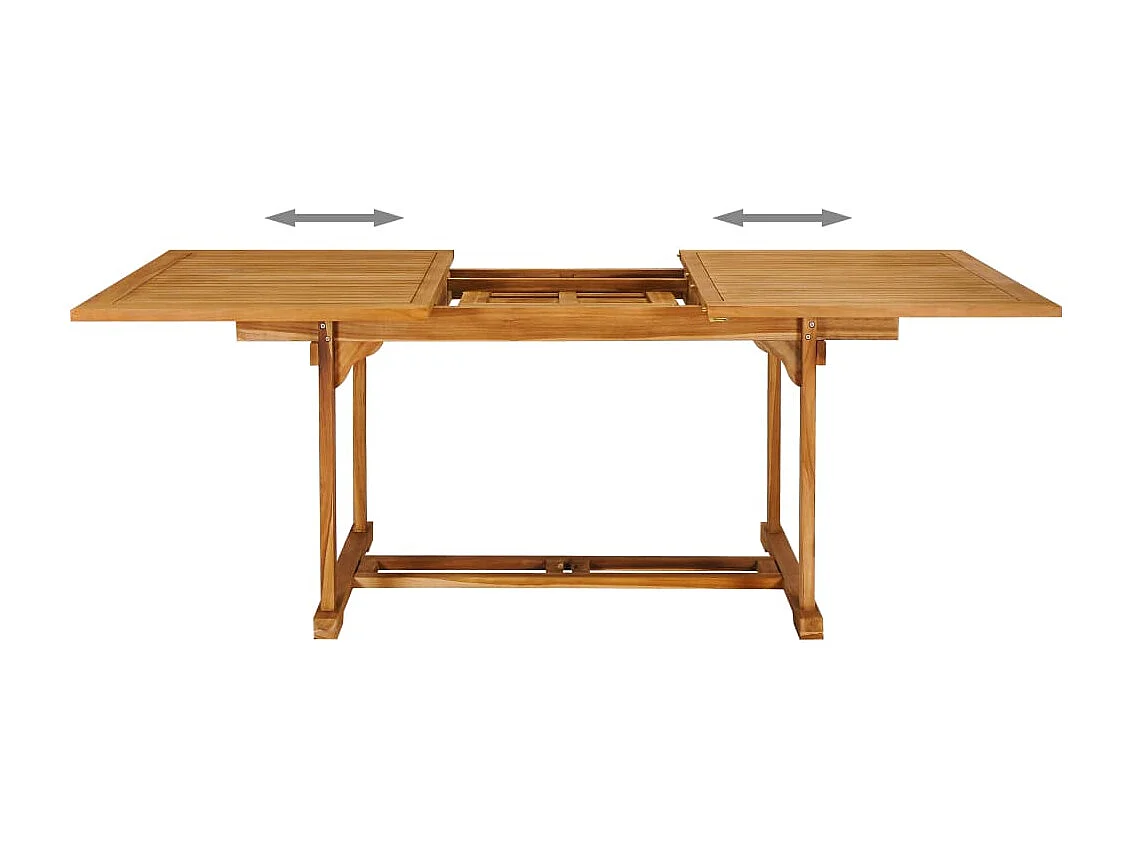 Ray Alan  Ensemble à manger de jardin 7 pcs Bois de teck massif