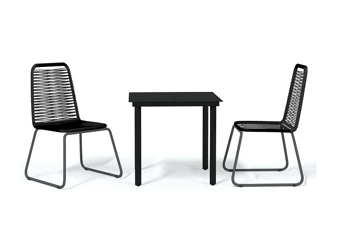 Rylir  3-delige Tuinset zwart