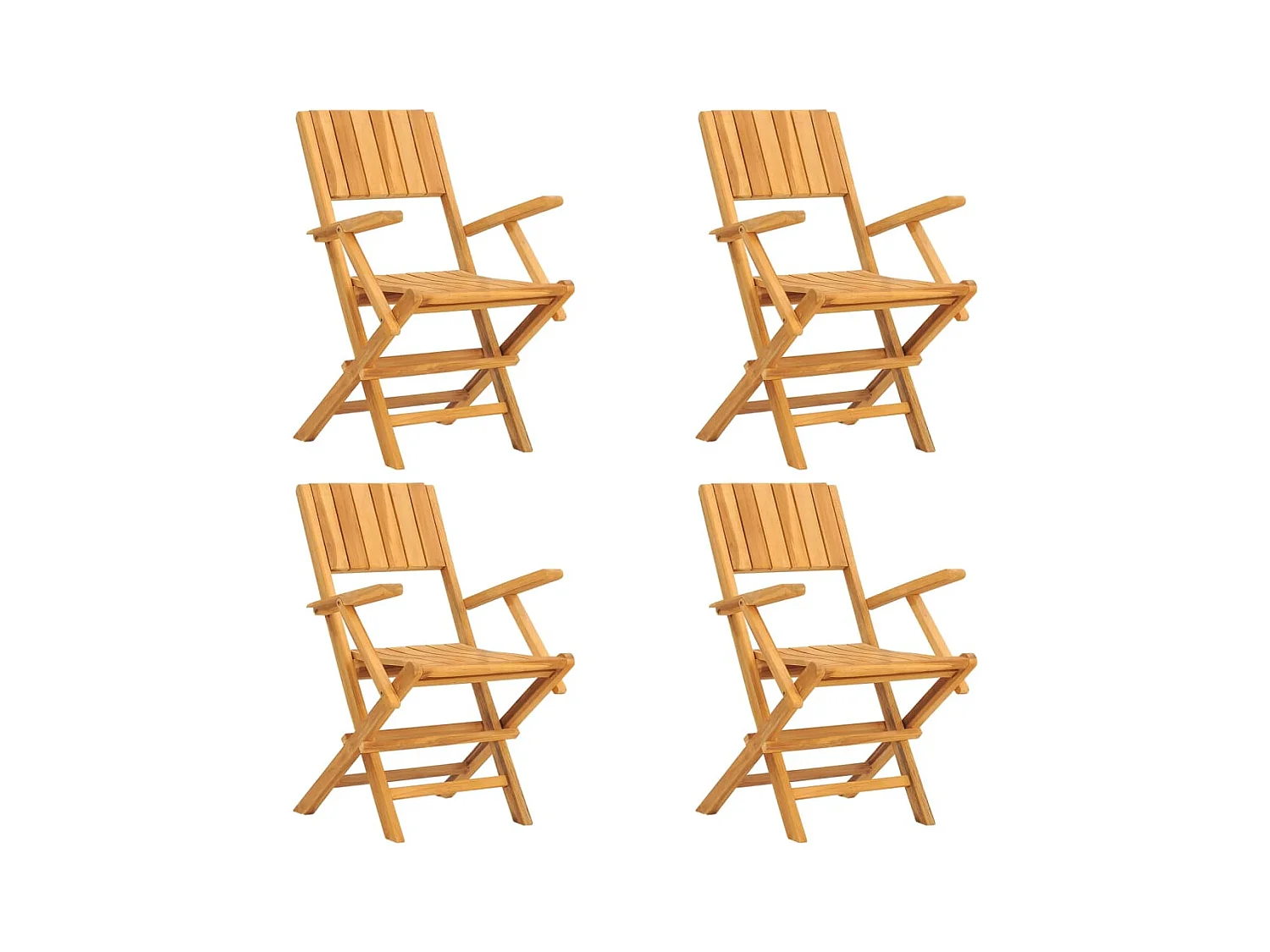 Atherton  Ensemble à manger de jardin 5 pcs Bois de teck massif