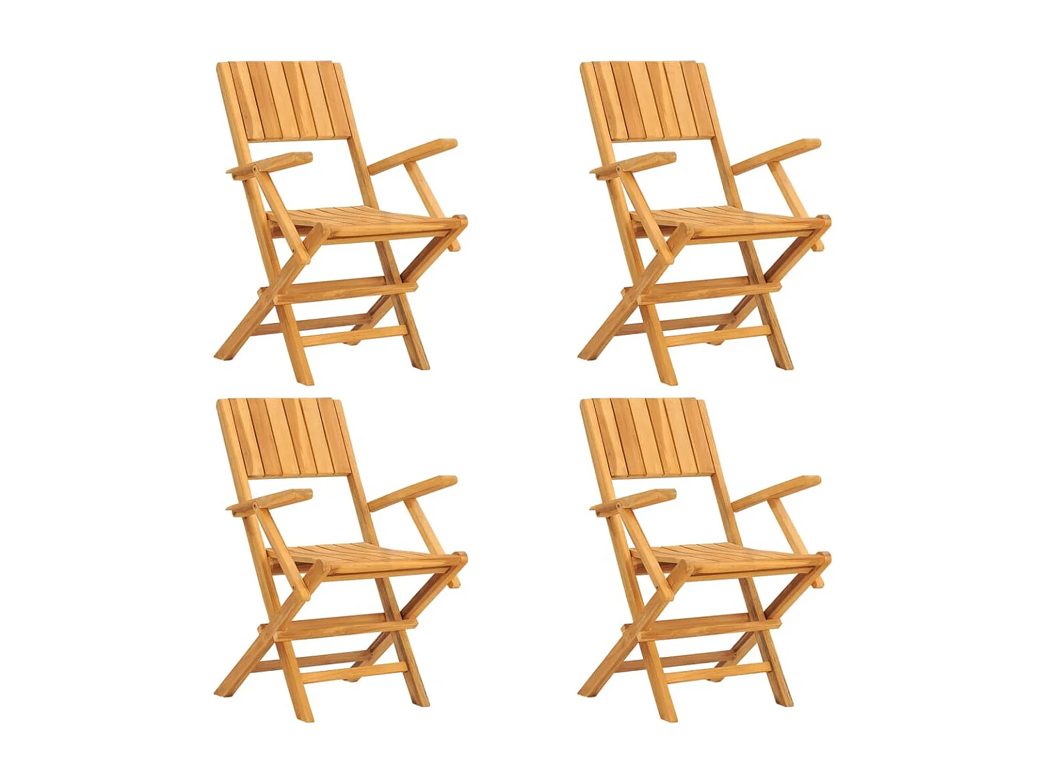 Atherton  Ensemble à manger de jardin 5 pcs Bois de teck massif