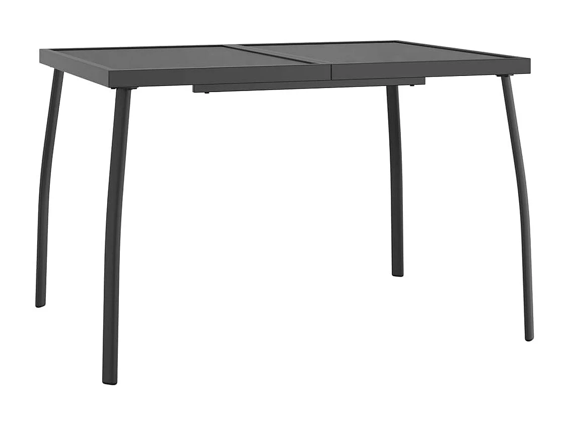 Terina  Ensemble à manger de jardin 3 pcs anthracite acier