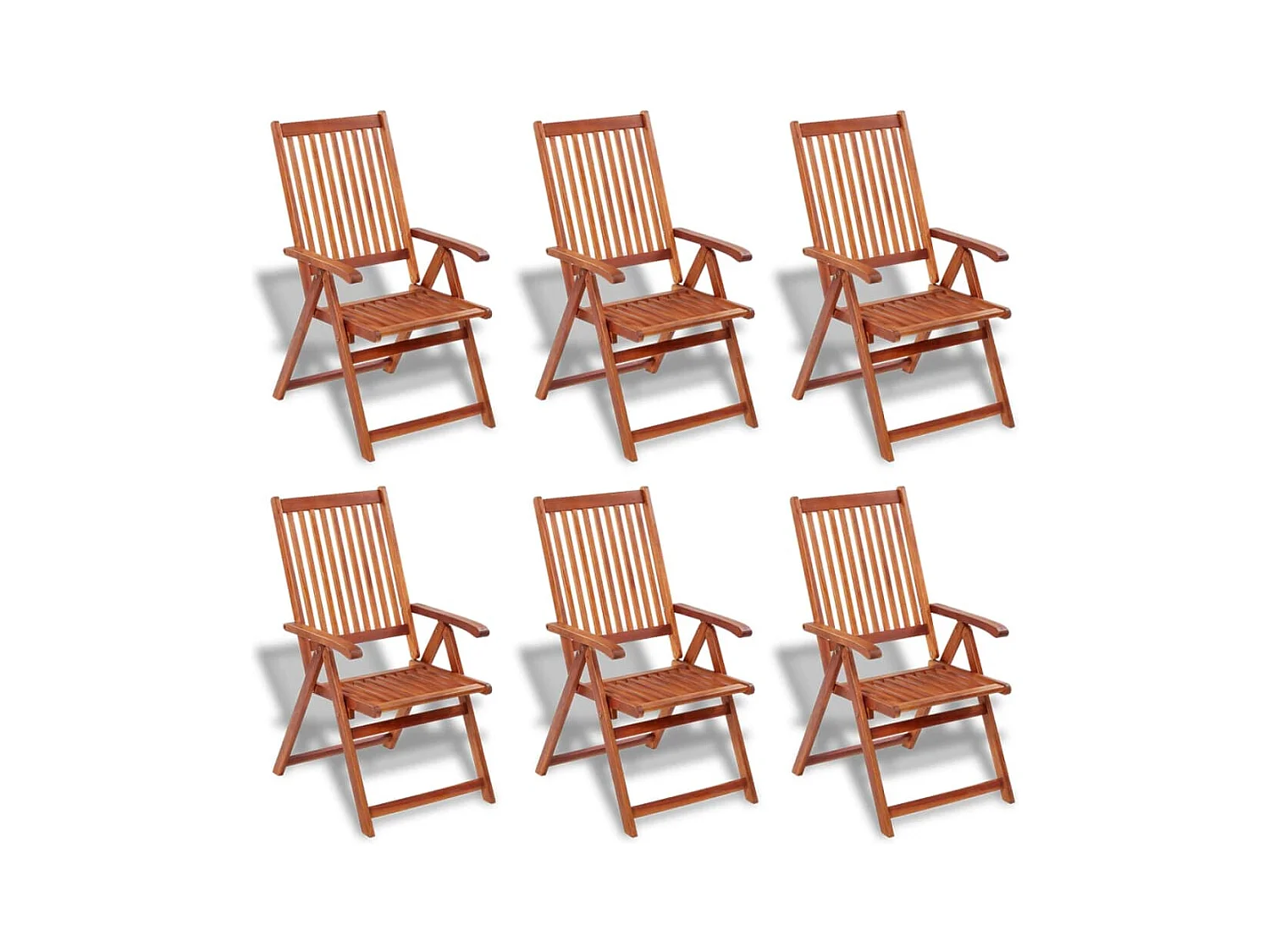 François-Claude-Paul  Ensemble à manger d'extérieur 7 pcs Bois d'acacia solide