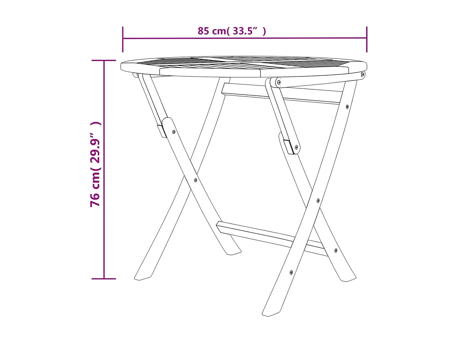 Blacksburg  Ensemble à manger de jardin 5 pcs Bois de teck massif