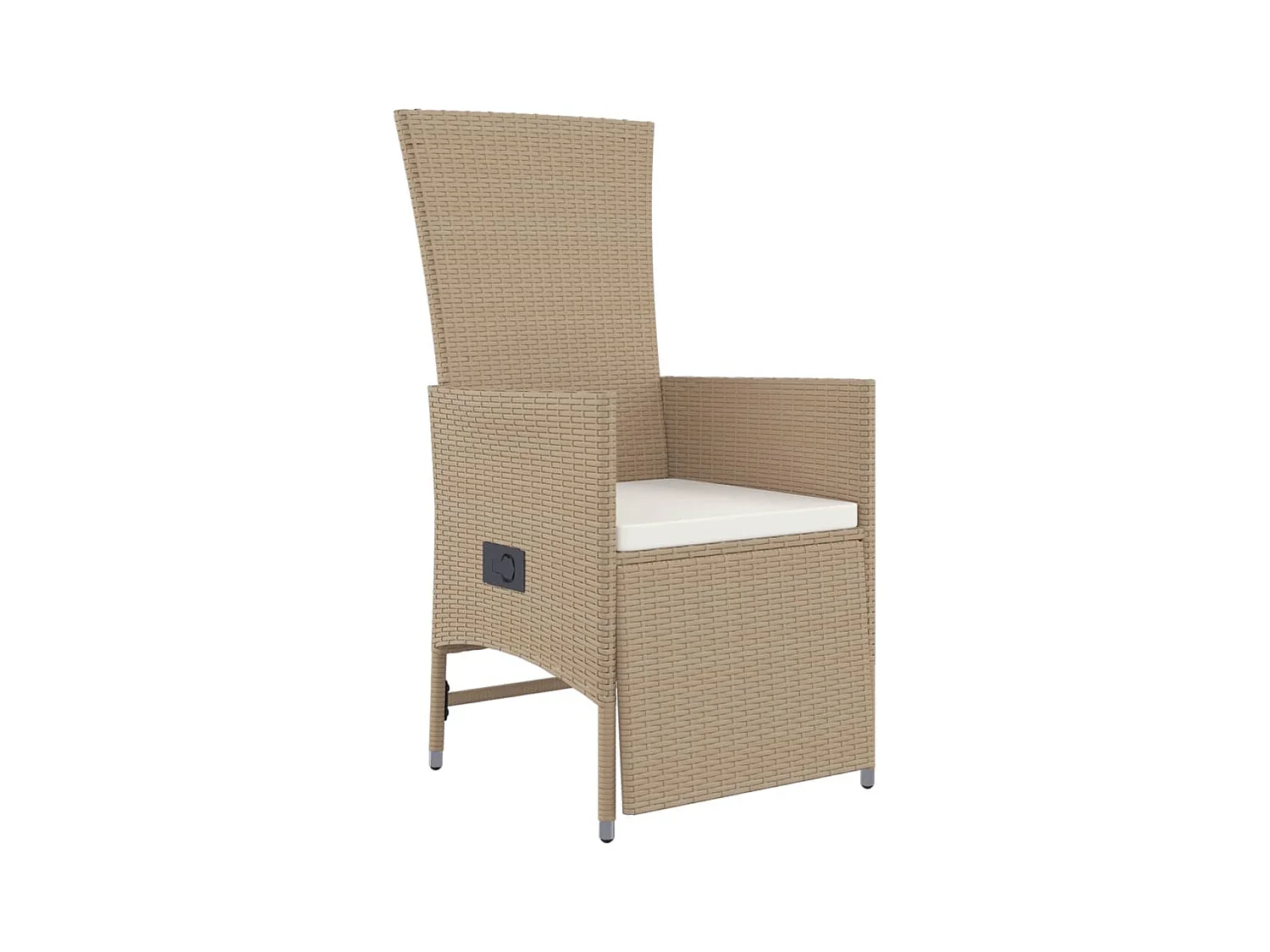 Olryn  3-delige Tuinset met kussens poly rattan beige