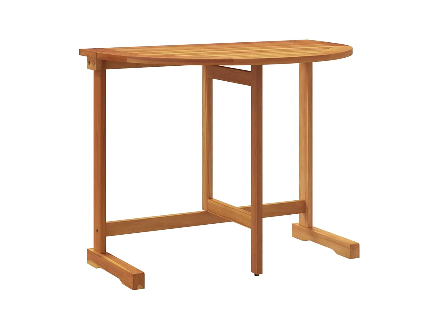 Carrick-on-Suir  Ensemble à manger de jardin pliable 3 pcs bois d'acacia massif