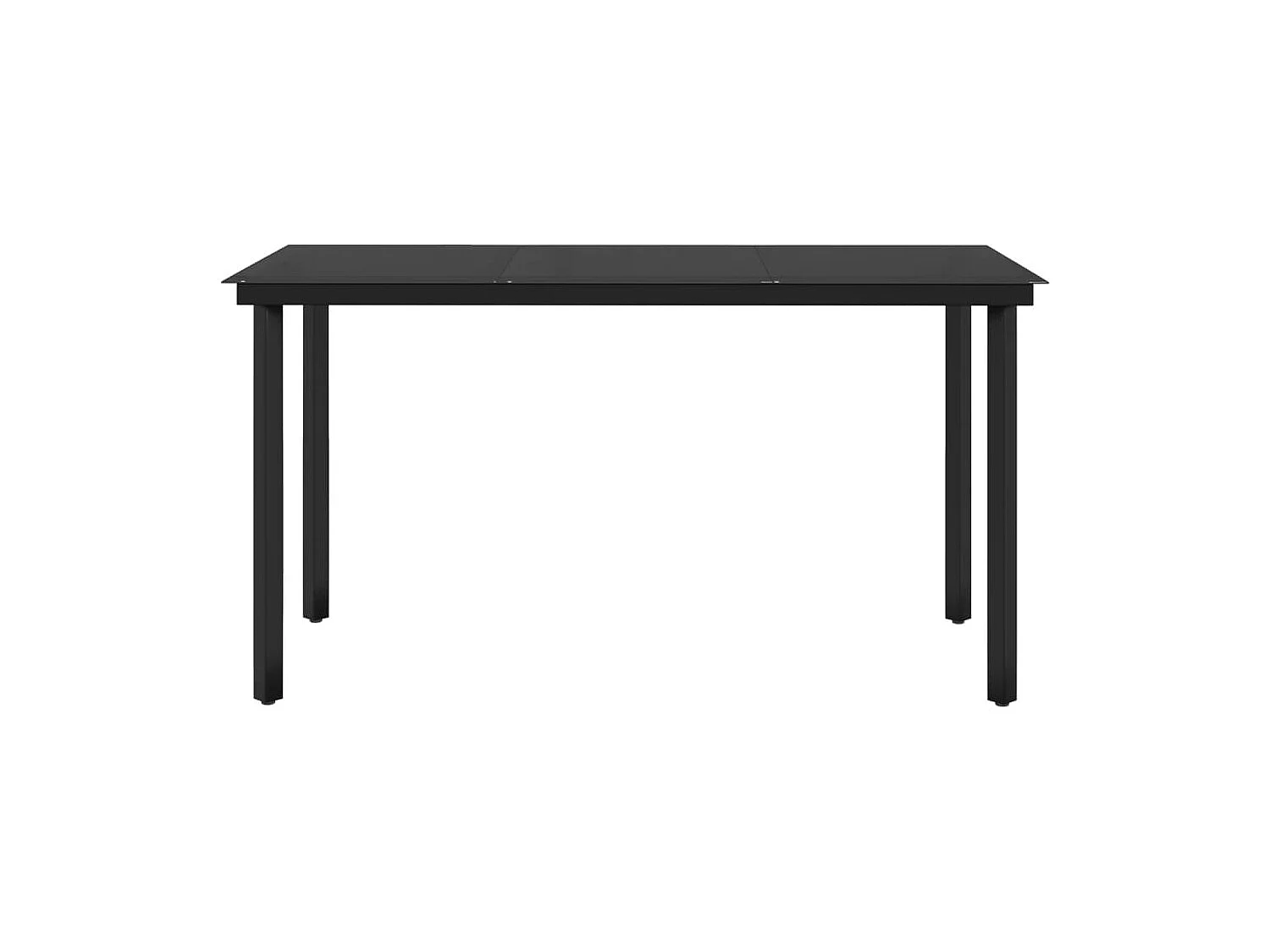 Zevrik  Ensemble à manger de jardin et coussins 7 pcs Marron