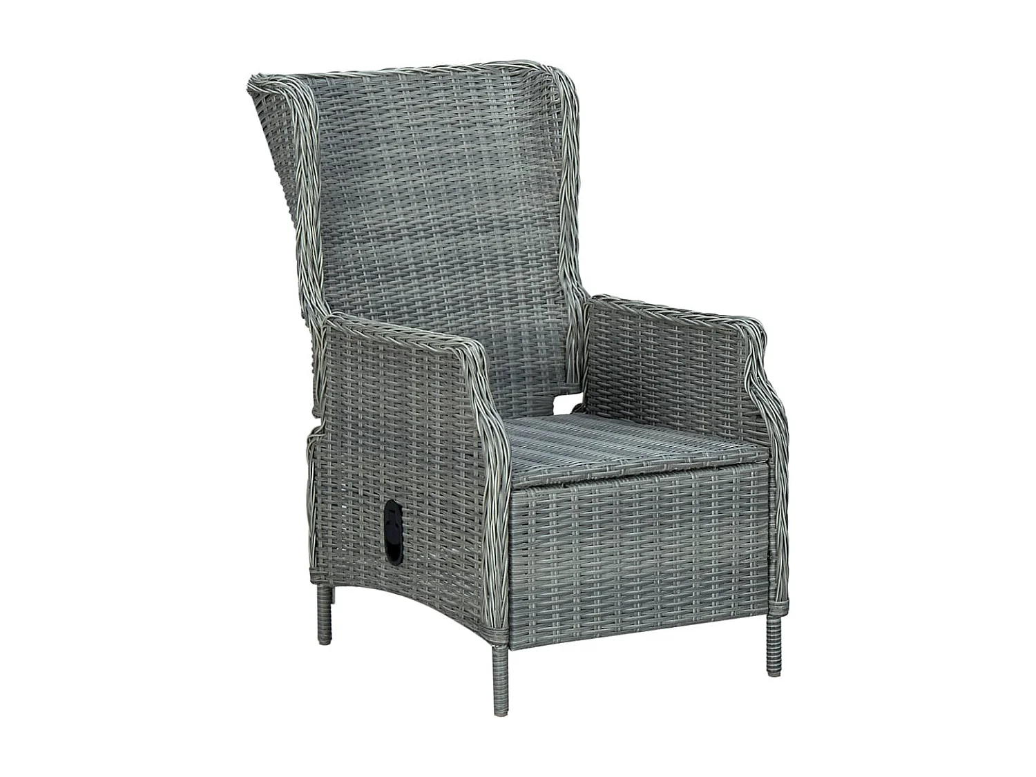 Hana  Ensemble à manger de jardin 7 pcs Gris clair