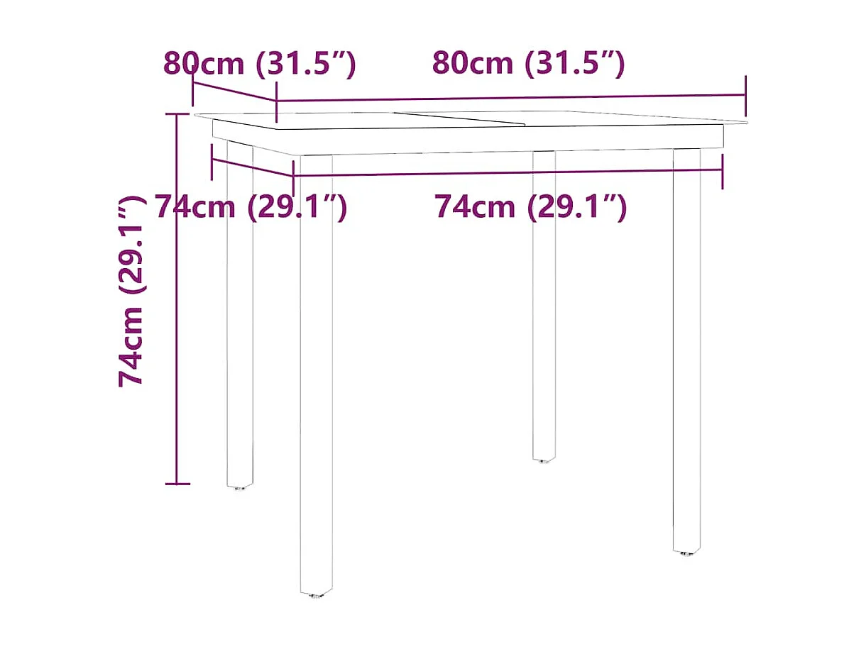 Union  Ensemble à manger de jardin et coussins 5pcs Gris/noir