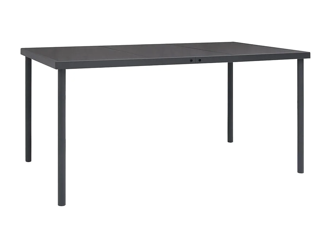 Maris  Mobilier de salle à manger d'extérieur 5 pcs Acier