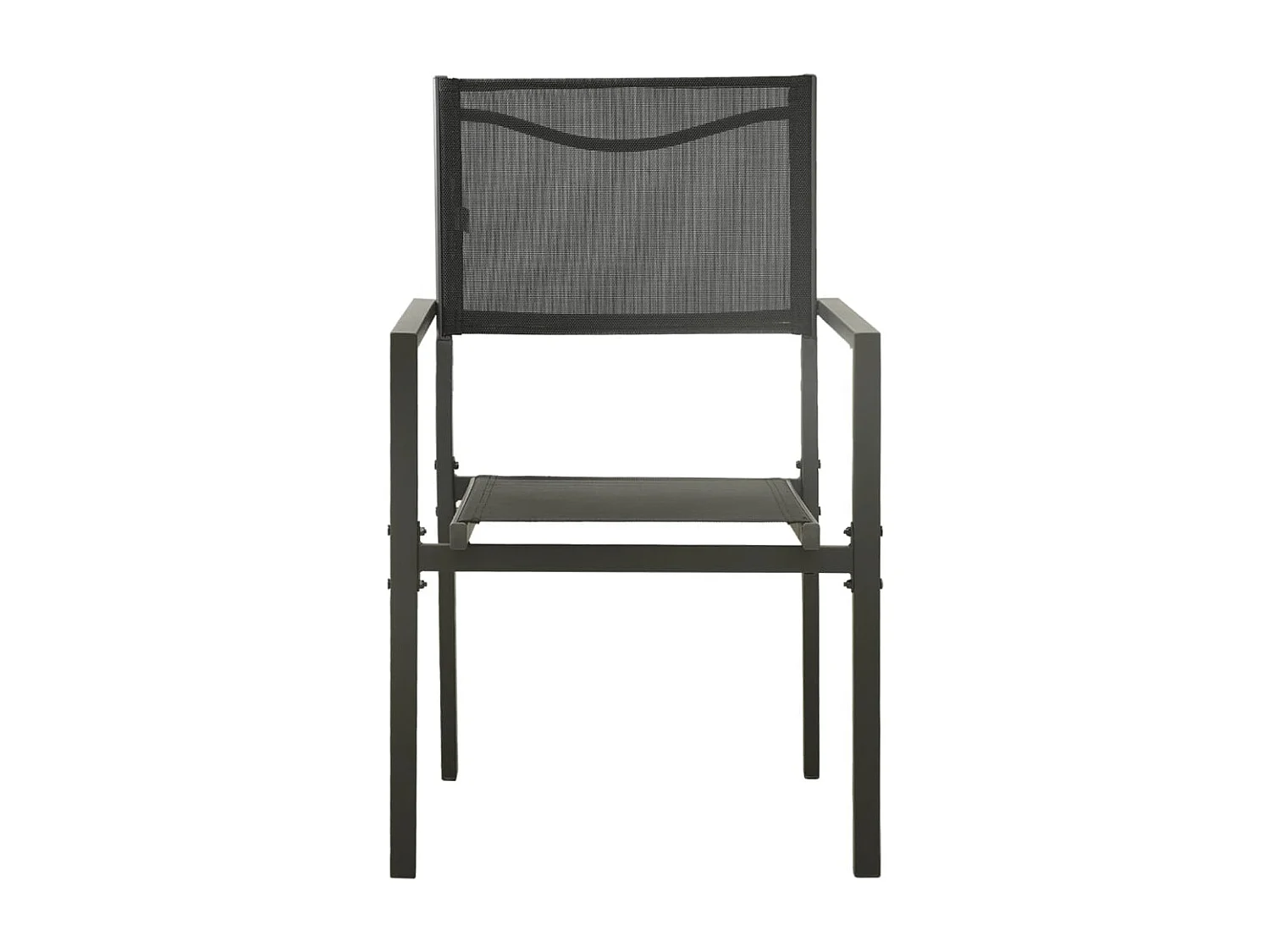 Maris  Mobilier de salle à manger d'extérieur 5 pcs Acier