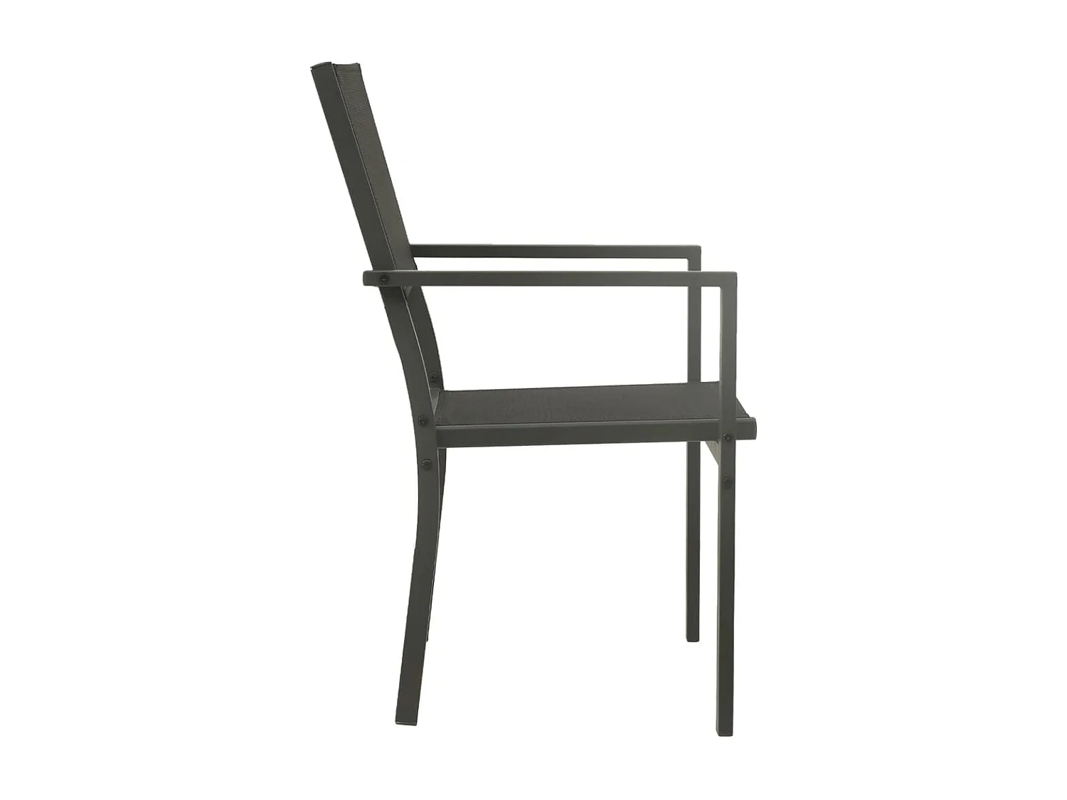 Maris  Mobilier de salle à manger d'extérieur 5 pcs Acier