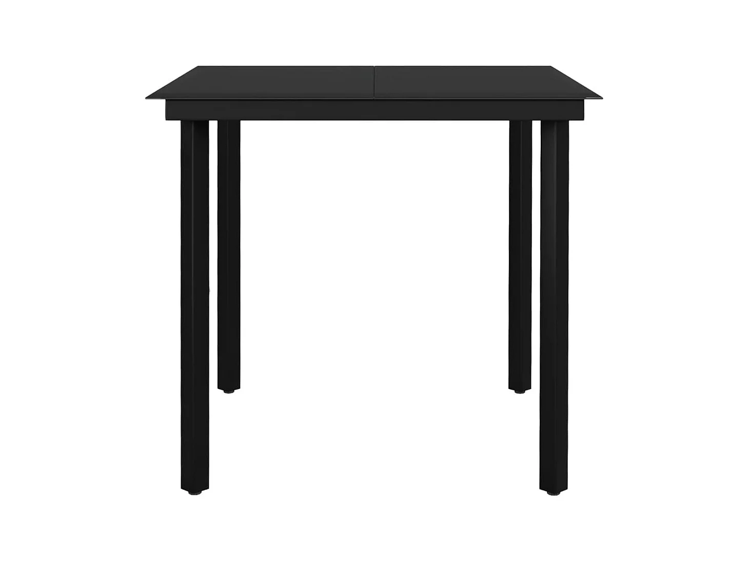 Santa Rosa  Ensemble à manger de jardin 5 pcs Gris clair