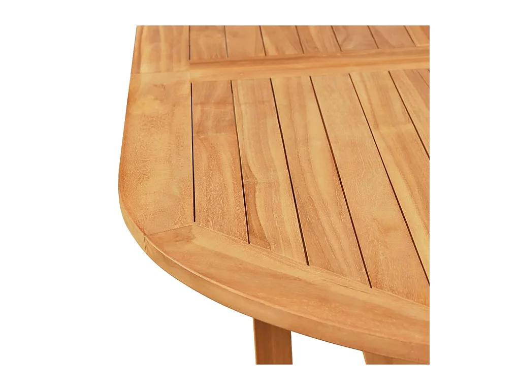 Mariaheide  Ensemble à manger de jardin 9 pcs coussins Bois de teck massif