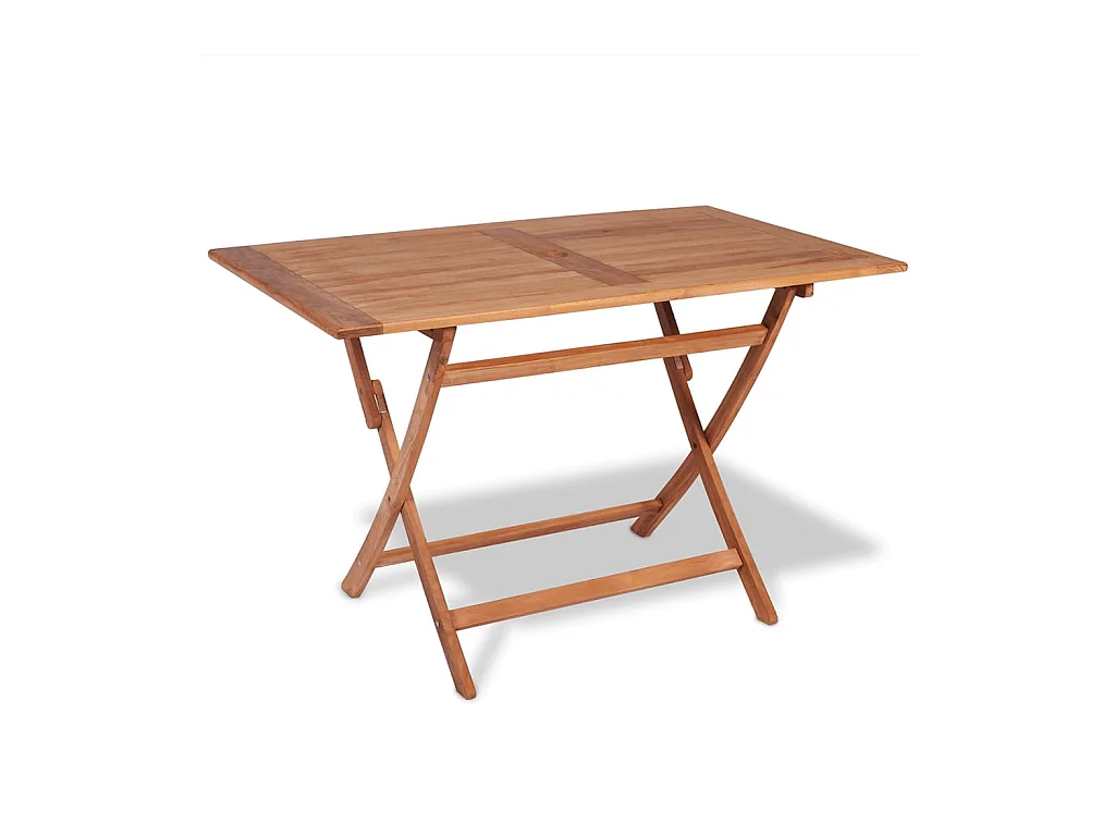 Garden Furniture -  Ensemble à manger de jardin 5 pcs Bois de teck massif