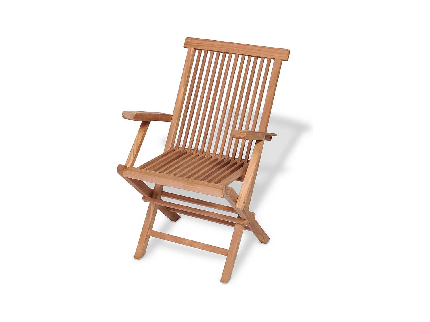 Garden Furniture -  Ensemble à manger de jardin 5 pcs Bois de teck massif