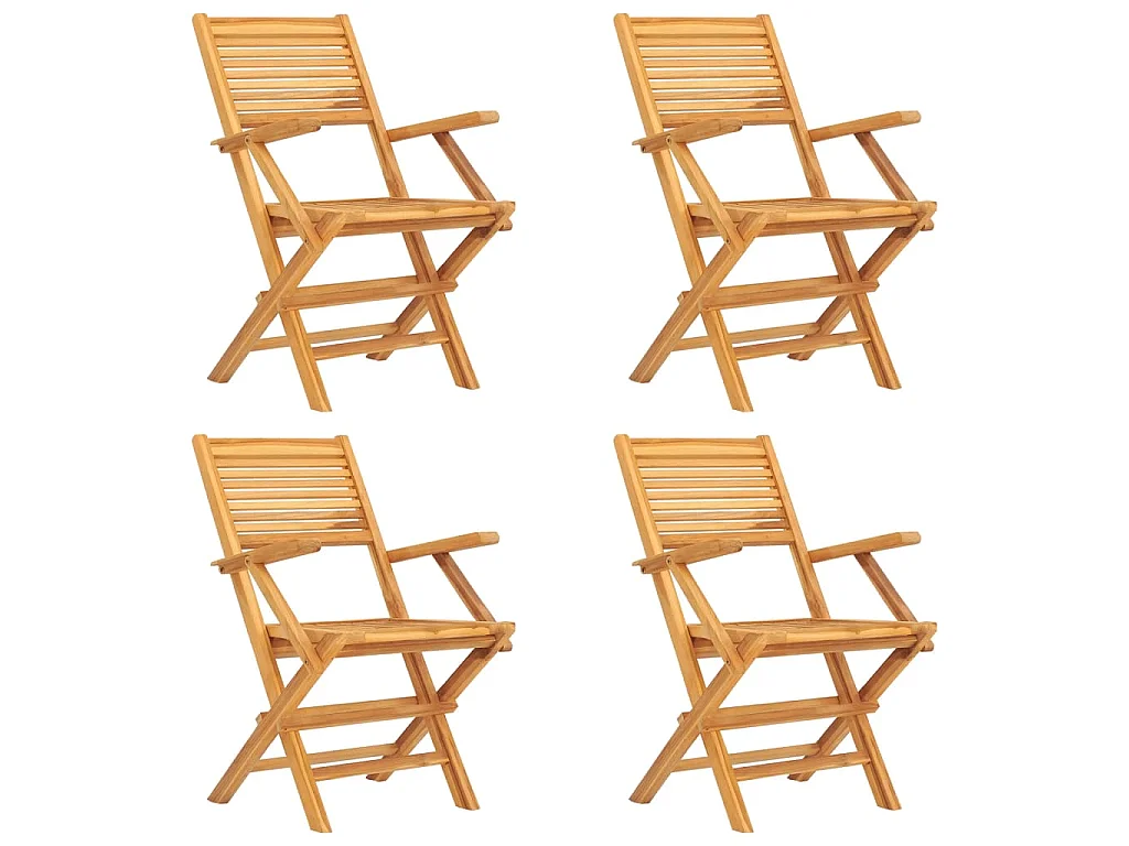 Corato  5-delige Tuinset massief teakhout