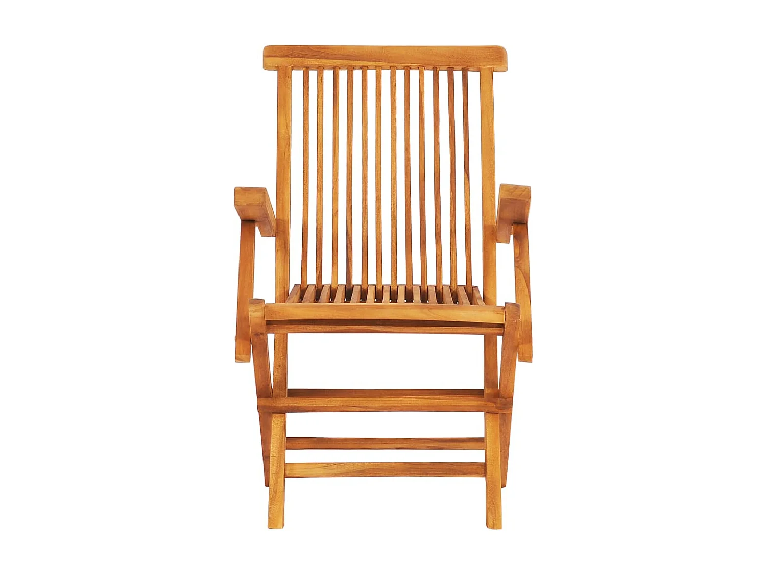 Garden Furniture -  Ensemble à manger d'extérieur pliable 7 pcs Bois solide de teck