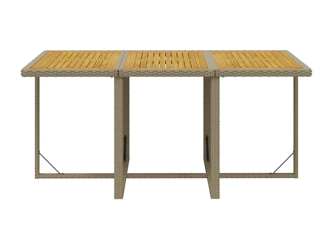 Hugo  11-delige Tuinset met kussens poly rattan beige