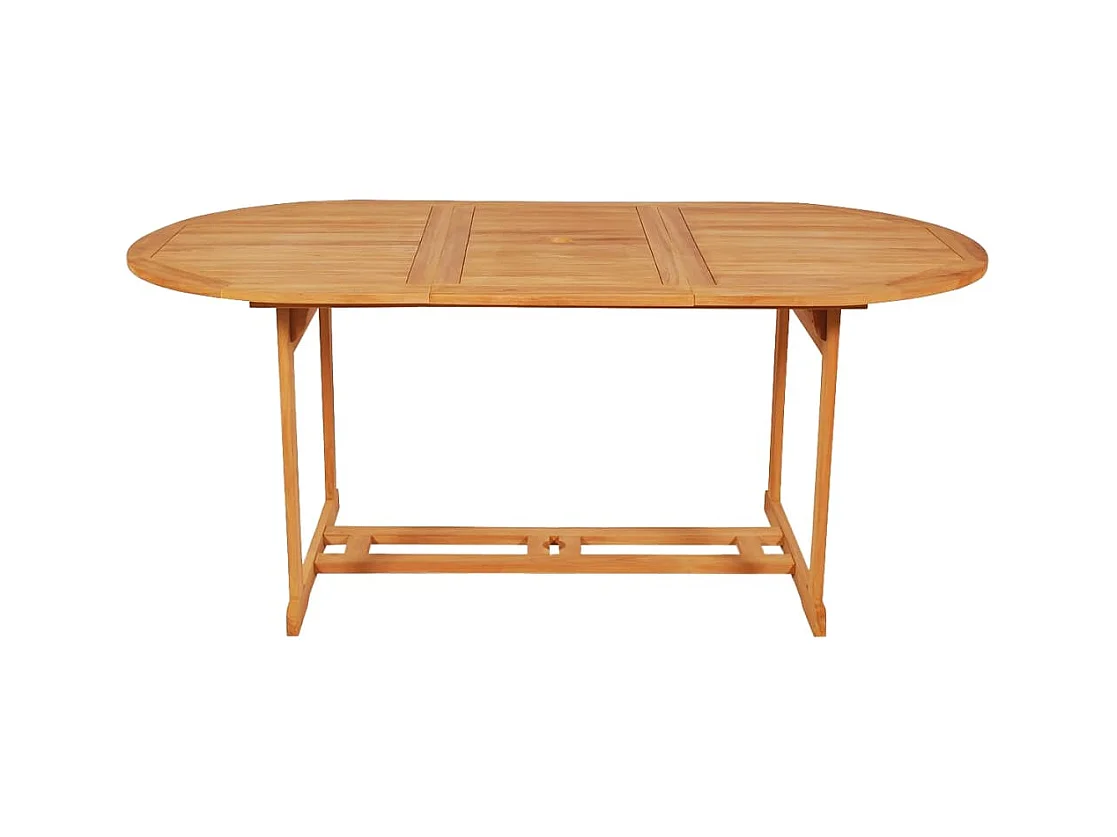 Mariaheide  Ensemble à manger de jardin 7 pcs coussins Bois de teck massif