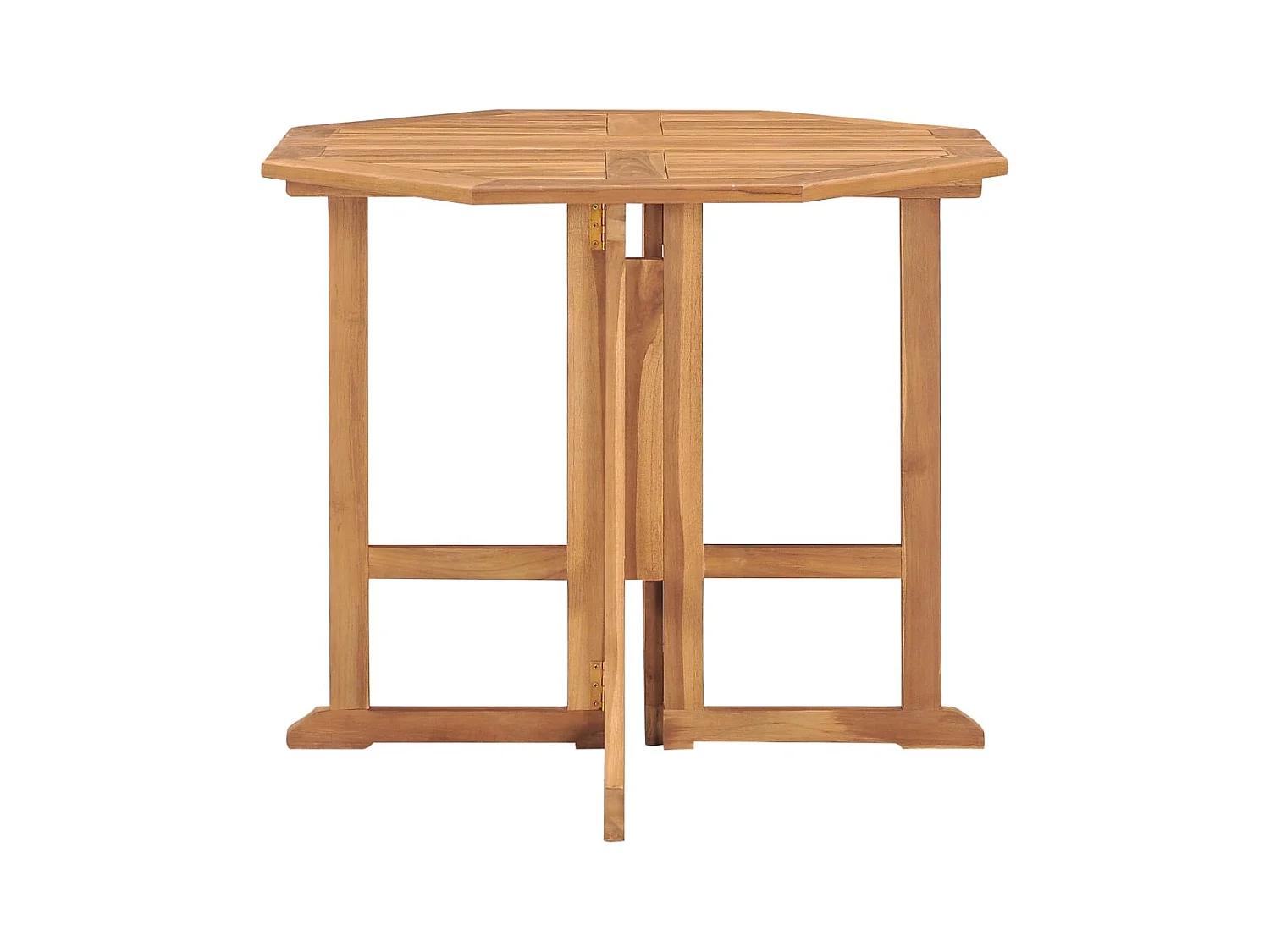 Glabbeek  Ensemble à manger d'extérieur pliable 5 pcs Bois solide de teck