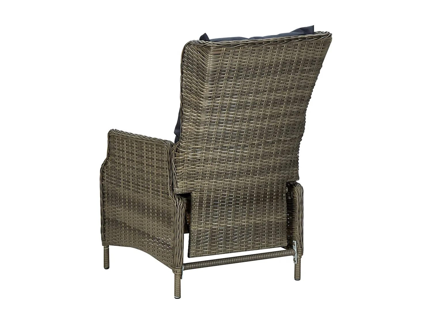 Sadullah  Ensemble à manger de jardin 5 pcs Marron