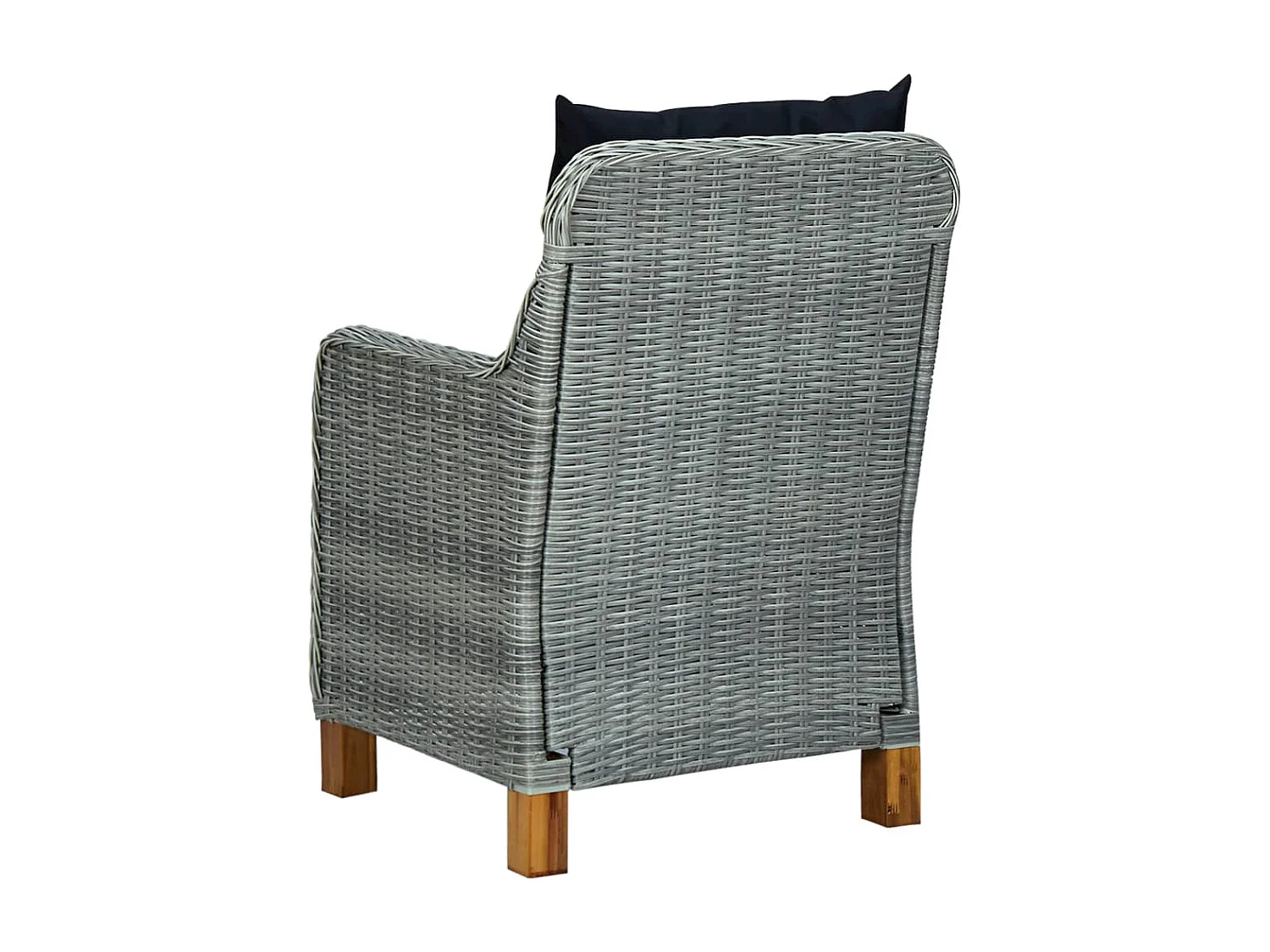 Svogerslev  Ensemble à manger de jardin 5 pcs Gris clair