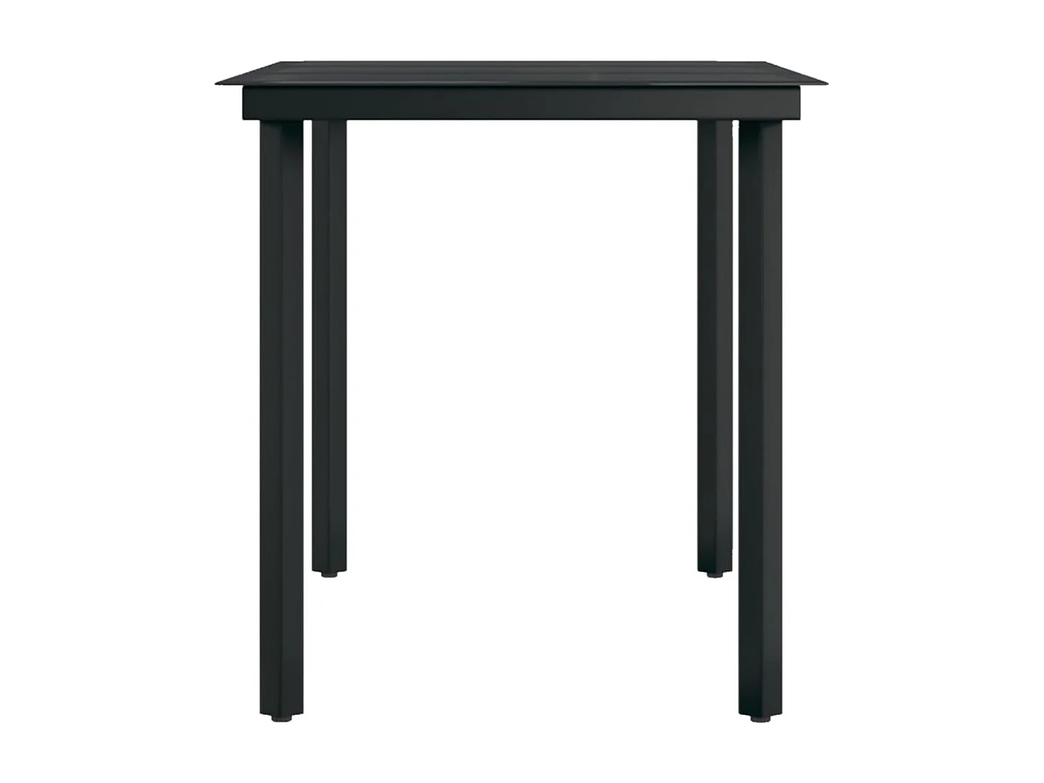 Batur  Ensemble à manger de jardin avec coussins 5 pcs Gris